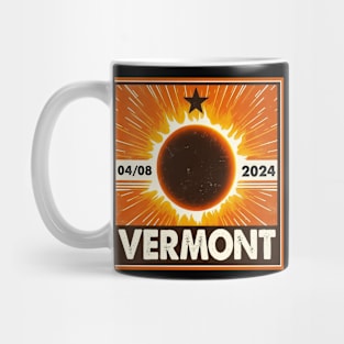 Verment solar eclipse 2024 Mug